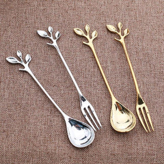 Vintage Retro Fruit Spoon And Fork