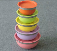 Coating Stainless Steel Mixing Bowls