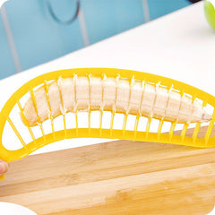 Kitchen Gadgets Plastic Banana Slicer