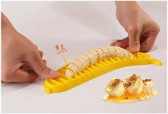 Kitchen Gadgets Plastic Banana Slicer