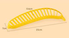 Kitchen Gadgets Plastic Banana Slicer