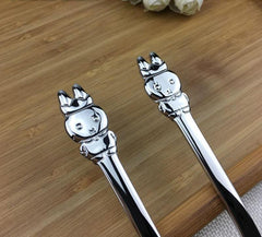 Cute Rabbit Stainless Spoon Fork