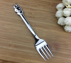 Cute Rabbit Stainless Spoon Fork