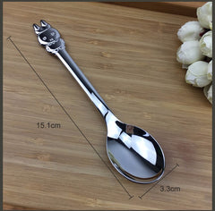 Cute Rabbit Stainless Spoon Fork