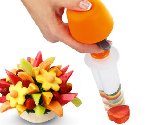 Plastic Presse Fruit Cutter Slicer