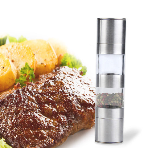 Stainless Steel Pepper Mill